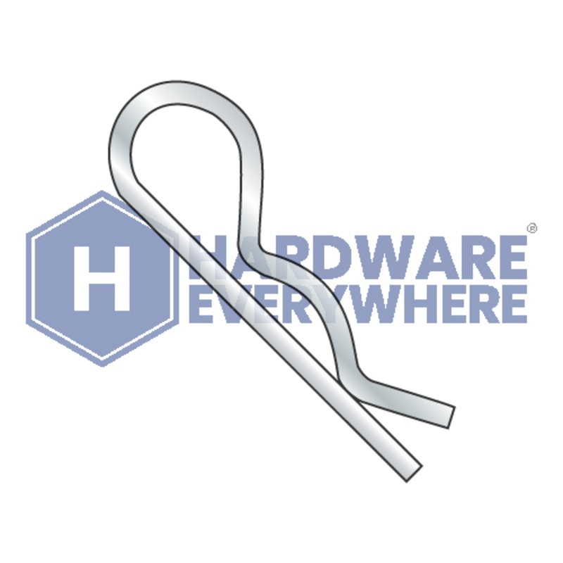 .177 x 3/4 HITCH PIN CLIPS / Steel / Zinc