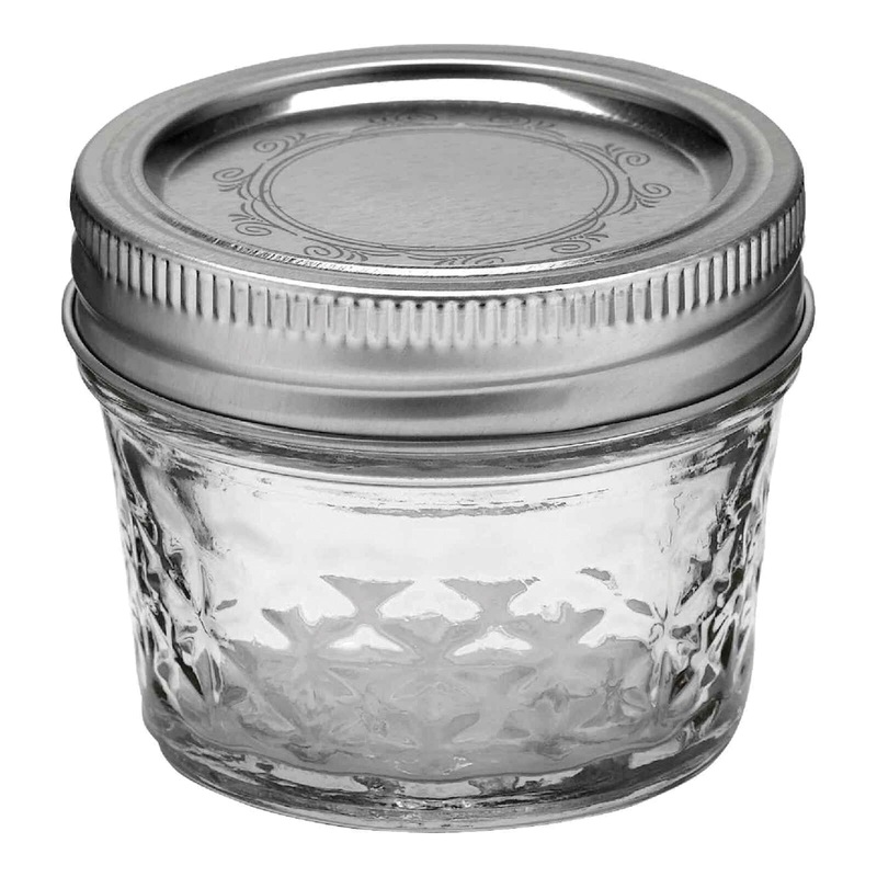 Ball 1440080400 Quilted Crystal Deluxe Mason Jar