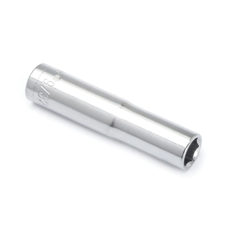 CRESCENT CDDS4N Socket, System of Measurement: Imperial, Deep Length, 9/32 in Socket, 1/4 in Drive, 6-Point