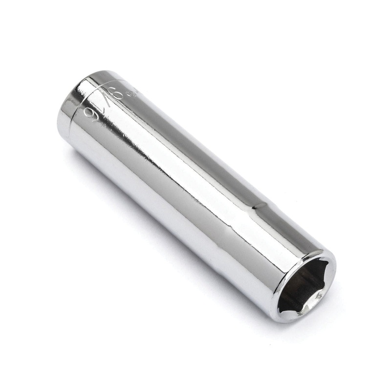 CRESCENT CDDS57N Socket, System of Measurement: Imperial, Deep Length, 9/16 in Socket, 1/2 in Drive, 6-Point