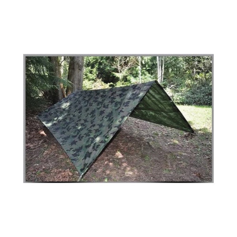 Dry Top CPT810 Tarp, Camoflauge Tarp Top, 36 in Grommet Spacing