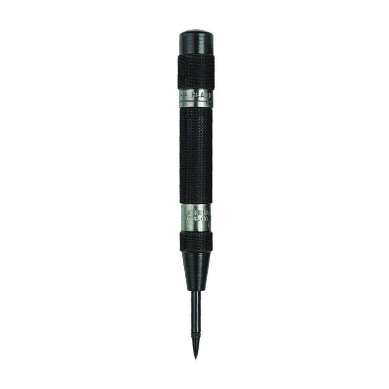 General 79 Mini Heavy-Duty Automatic Center Punch, 0.055 in Point, Steel Point, 4-7/8 in OAL