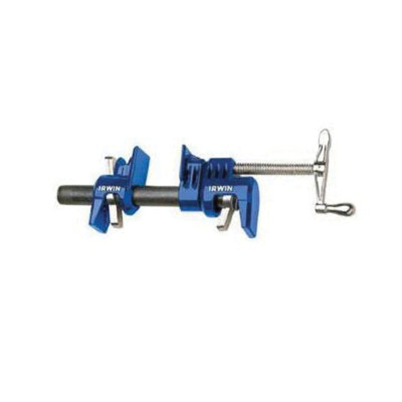IRWIN QUICK-GRIP 224134 Pipe Clamp, 3/4 in Clamping, 1-7/8 in D Throat