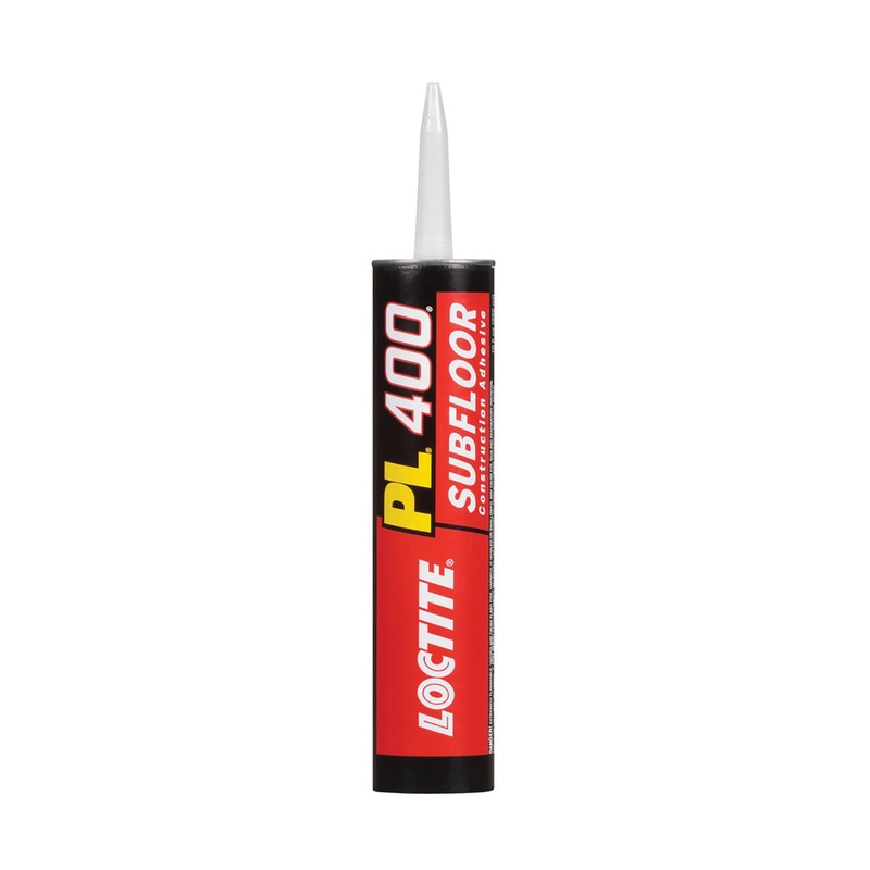 LOCTITE 1652275 Subfloor and Deck Adhesive, Liquid, Beige, Acetone, 10 oz