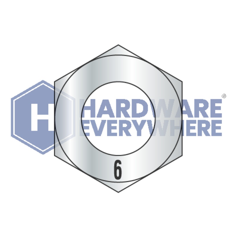 M2.5-0.45 METRIC HEX NUTS / Class 6 / Zinc