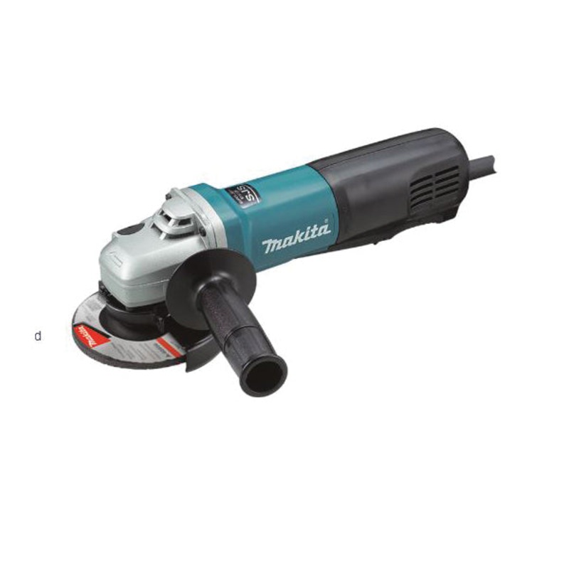 Makita 9564PC High Power Angle Grinder, Tool/Kit: Tool, 4-1/2 in Dia Wheel, 5/8-11 Spindle Thread, 120 V