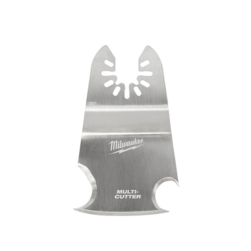 Milwaukee OPEN-LOK 49-25-2221 Scraper Blade, 2.07 in W Blade, Solid Stainless Steel Blade, 1-Piece, 3.41 in OAL