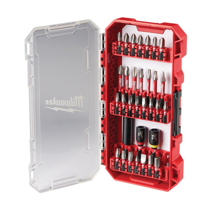 Milwaukee SHOCKWAVE 48-32-4004 Impact Drill and Drive Set, 32 -Piece