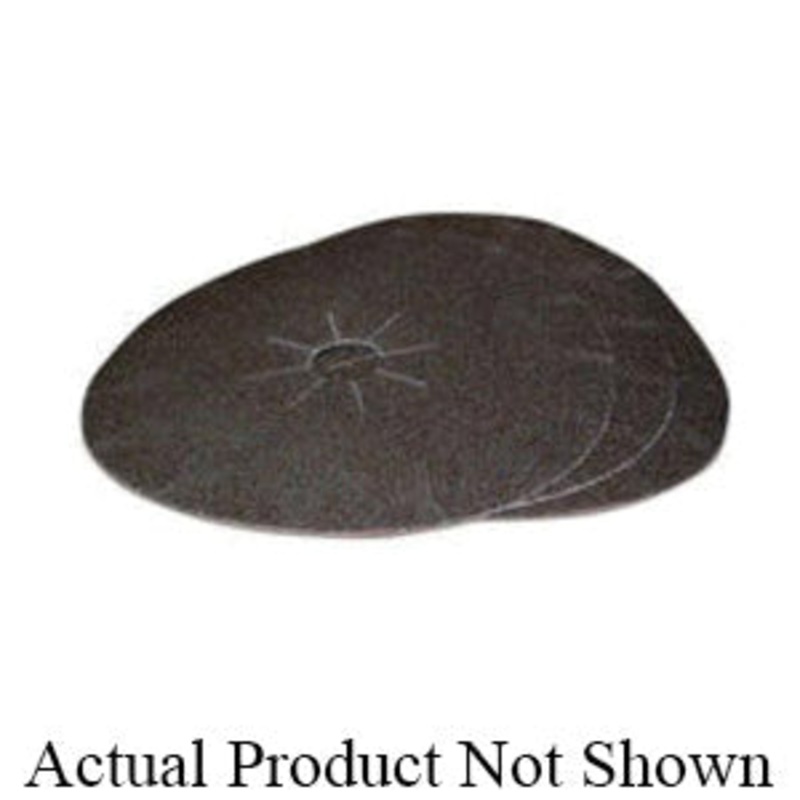 VIRGINIA ABRASIVES 007-16250 General-Purpose Sanding Disc, 2 in Center Hole, 50 Grit, Aluminum Oxide Abrasive