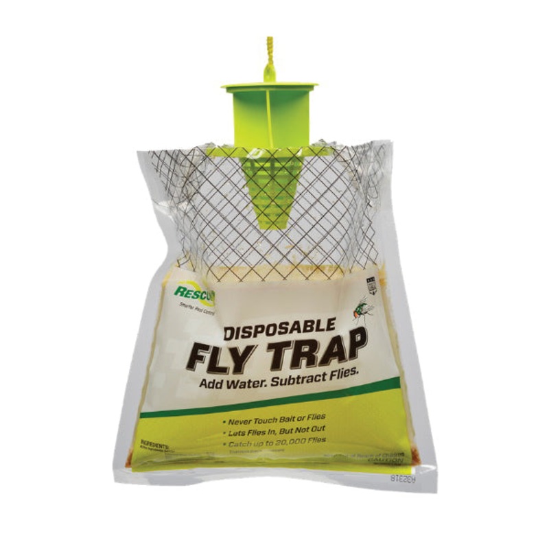 RESCUE! FTD-DB12 Disposable Fly Trap, Solid, Musty
