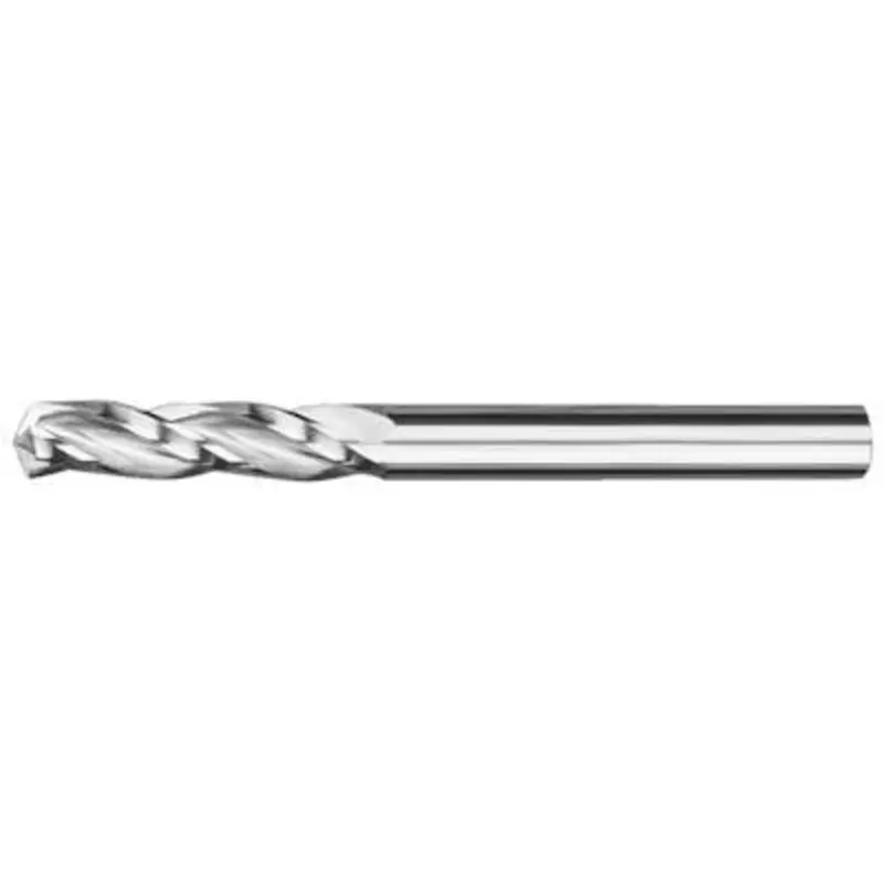 ZCC-CT Carbide Uncoated Straight Shank 3-Flute Drills  | MSC Industrial Supply Co.