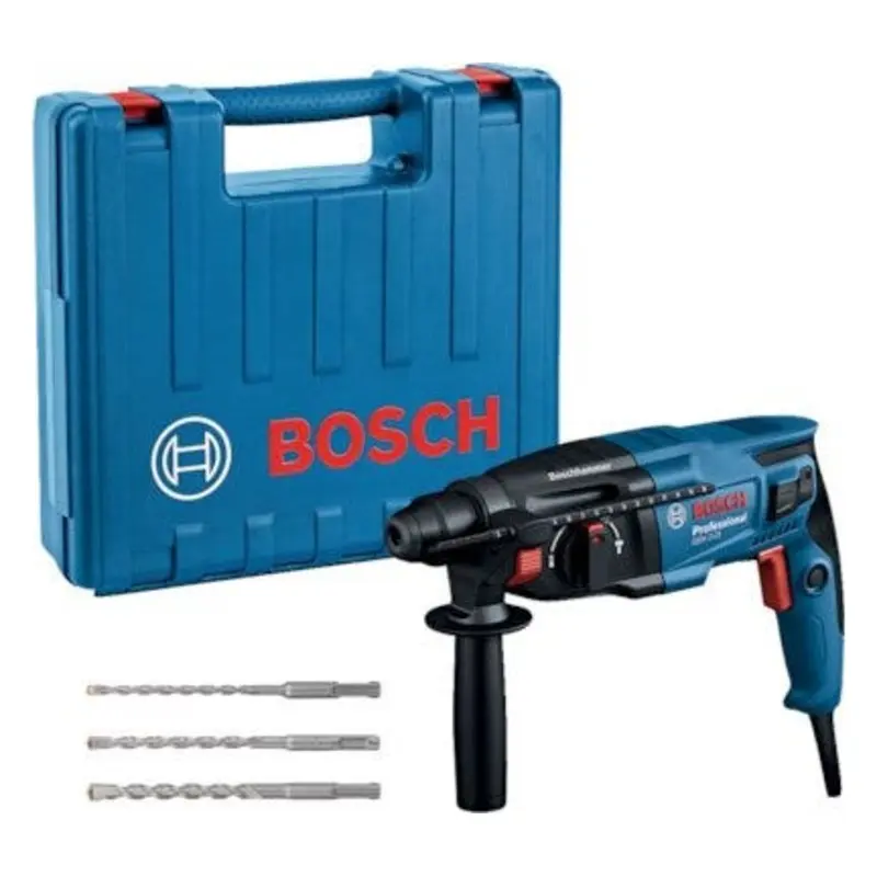 Bosch GBH2-21 230V SDS-Plus & 3Pcs SDS & Drill Bit Set