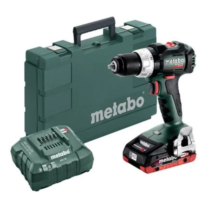 Metabo 18V 4.0Ah x 1 Brushless Combi Drills with Carry Case  | MSC Industrial Supply Co.