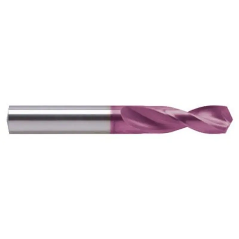 Guhring 7/64In TiN Coated HSS-E-PM Stub Drill No. 5521