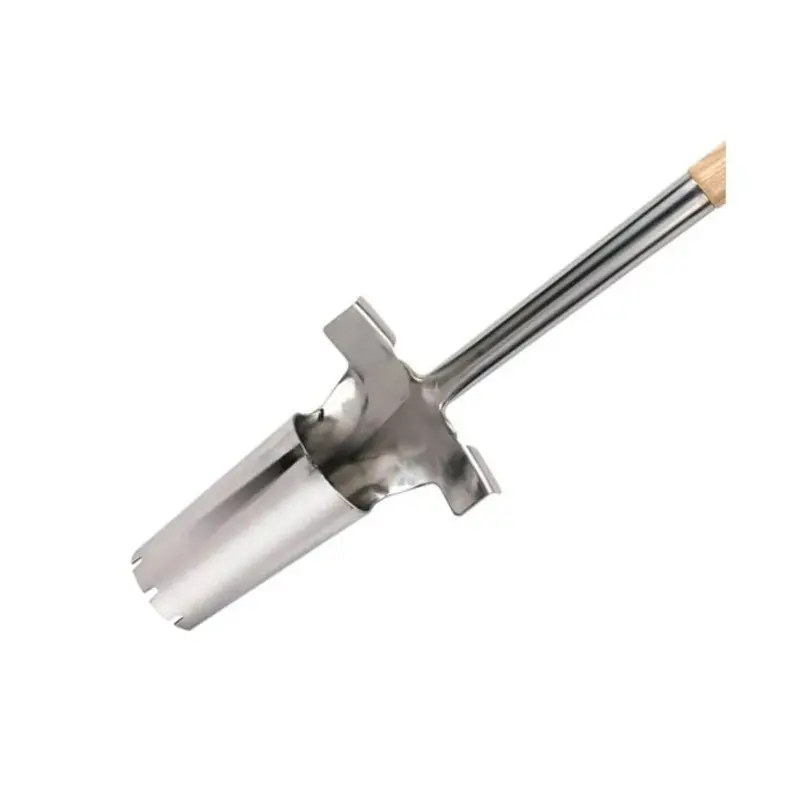 Kent & Stowe K/S70100145 Stainless Steel Long Handled Bulb Planter, FSC