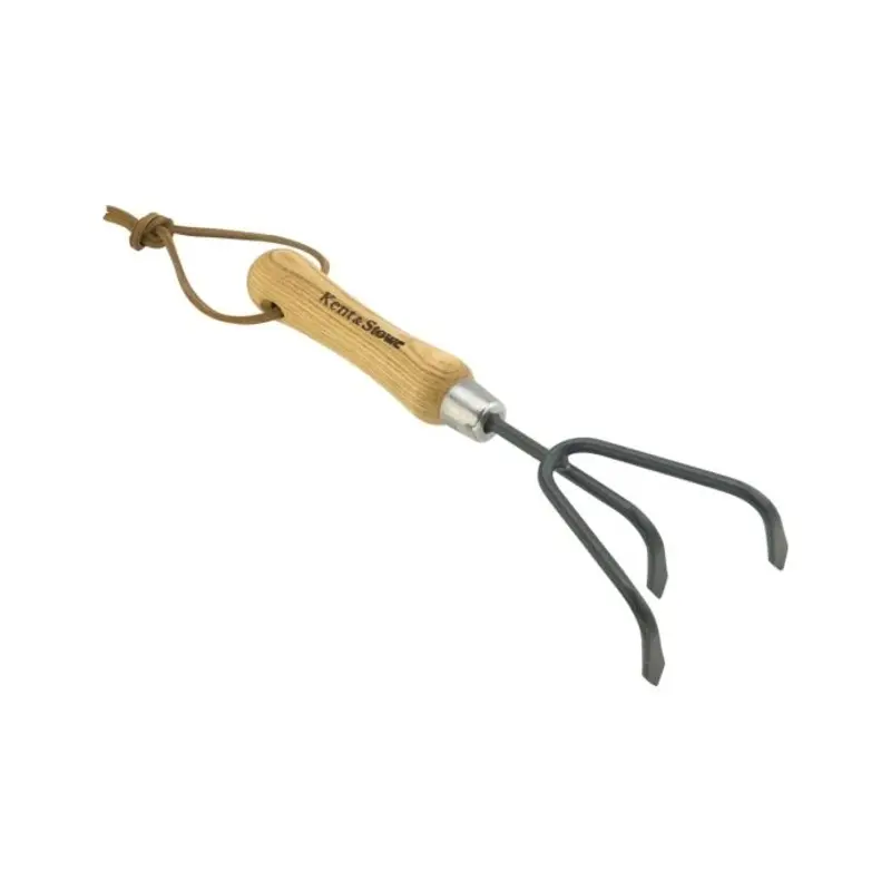 Kent & Stowe K/S70100287 Carbon Steel Hand 3-Prong Cultivator, FSC