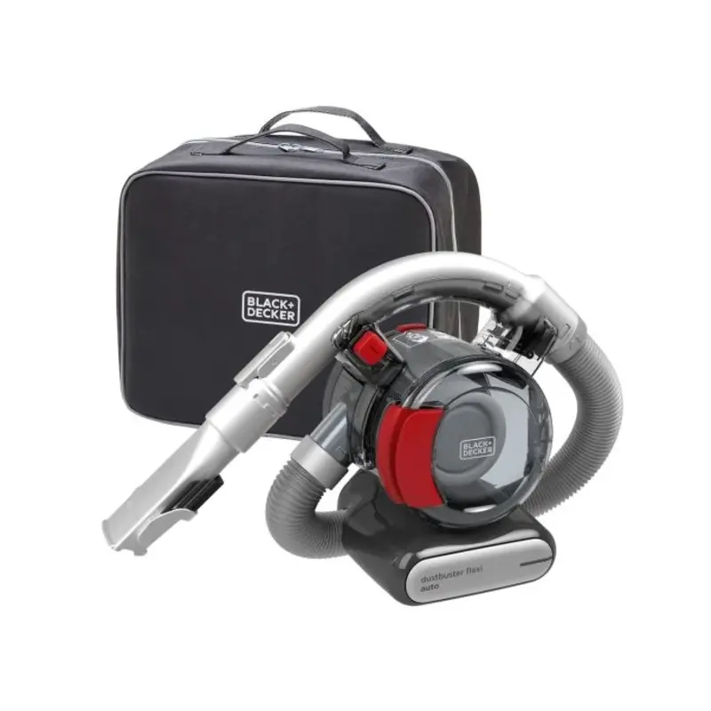 Black & Decker PD1200AV 12V Auto Flexi Car Dustbuster Hand Vacuum Cleaner With Bag