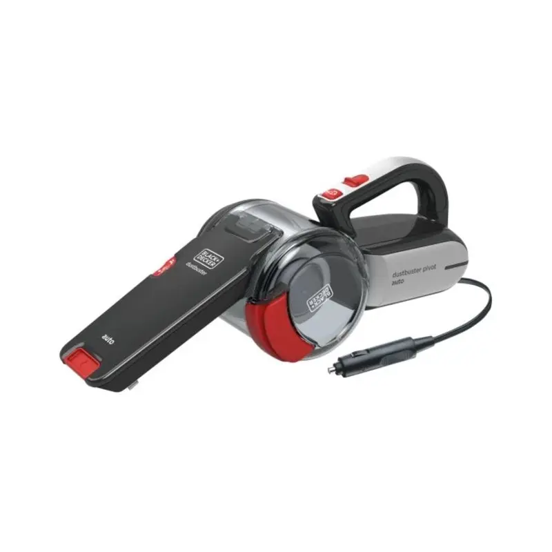 Black & Decker PV1200AV 12V Pivot Dustbuster Pivot Car Vacuum Cleaner