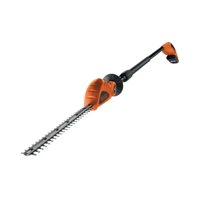 Black & Decker GTC1843L 18V Cordless Pole Hedge Trimmer With 1 x 2.0Ah Battery