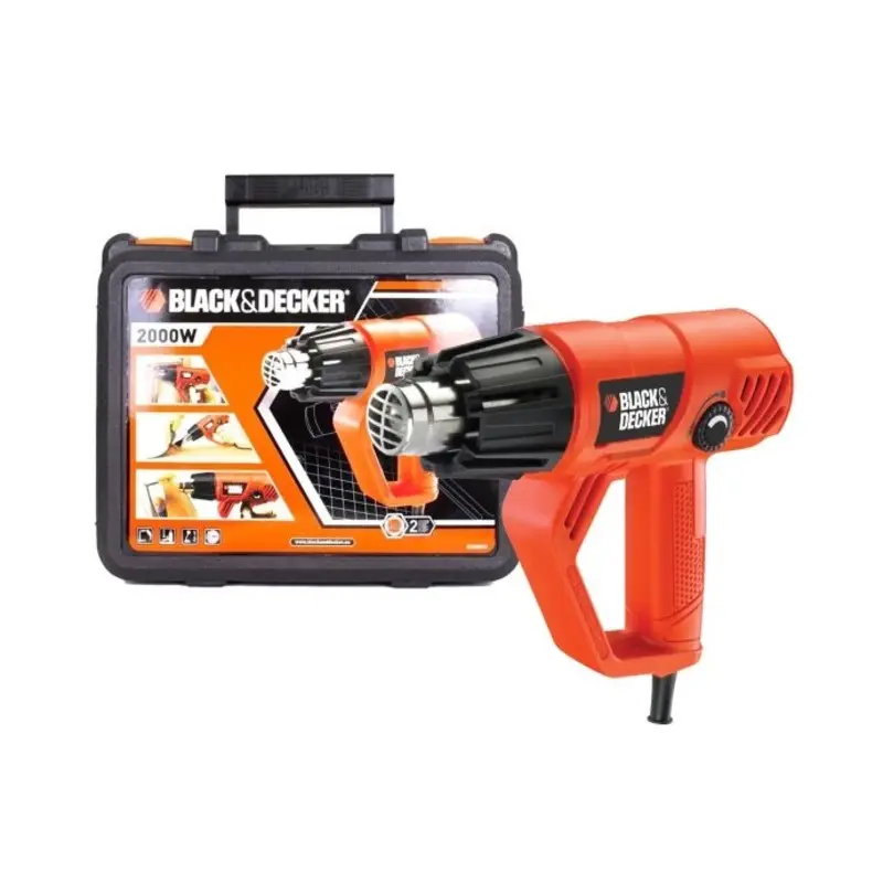 Black & Decker KX2001K 2000W Heat Gun With Case 240V