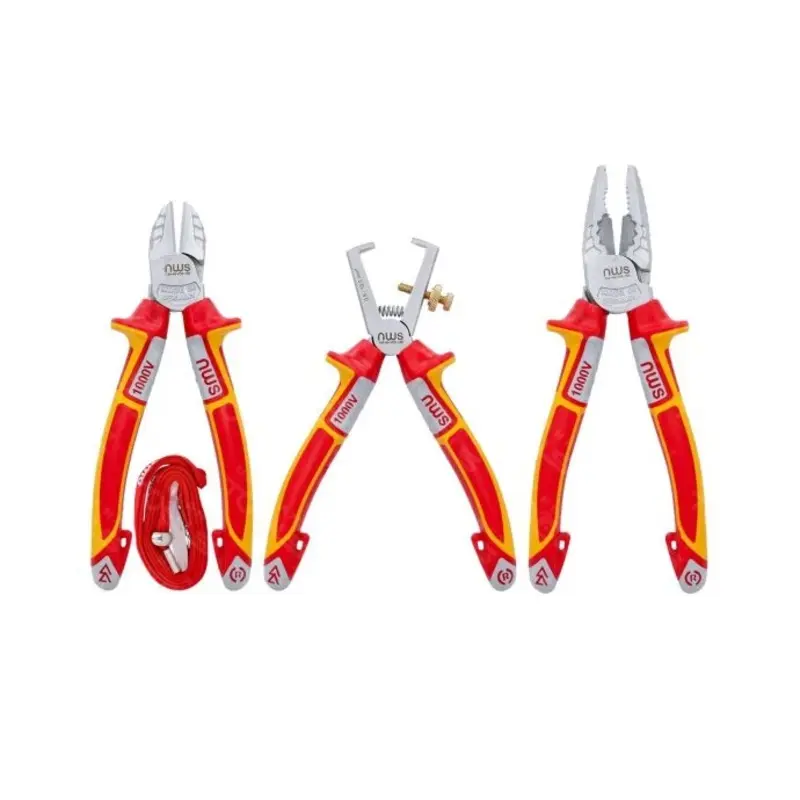 NWS Plier Set VDE 3 Component 3 Piece