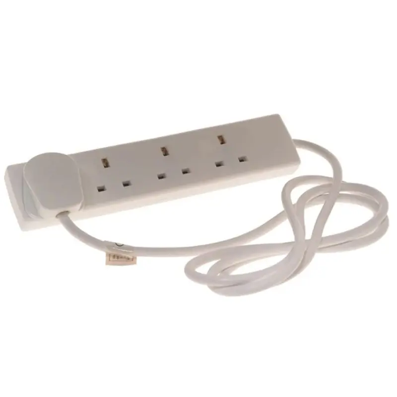 SMJ SMJB4W2MP 4-Way 13A 2m Extension Lead 240V