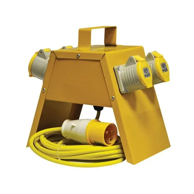 Faithfull FPPTLDB4L Distribution Box 4-Way 110V