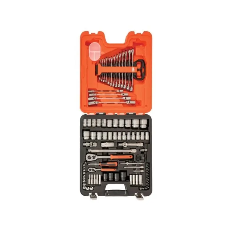 Bahco BAHS877 1/4 & 1/2in Drive Socket & Spanner Set