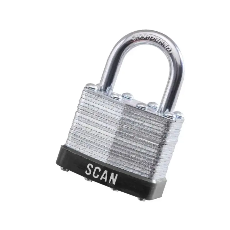 Scan XMS23PADLAM 40mm Laminated Padlock Twin Pack
