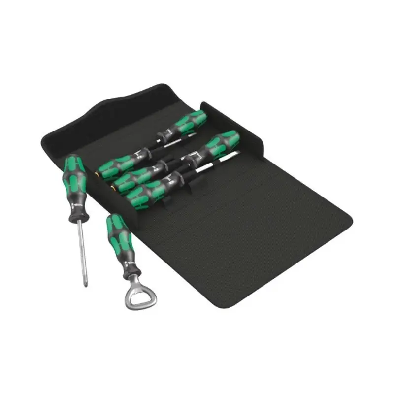 Wera 05105625001 Kraftform 300/7 Set 3 Screwdriver Set Kraftform Plus 7 Pieces
