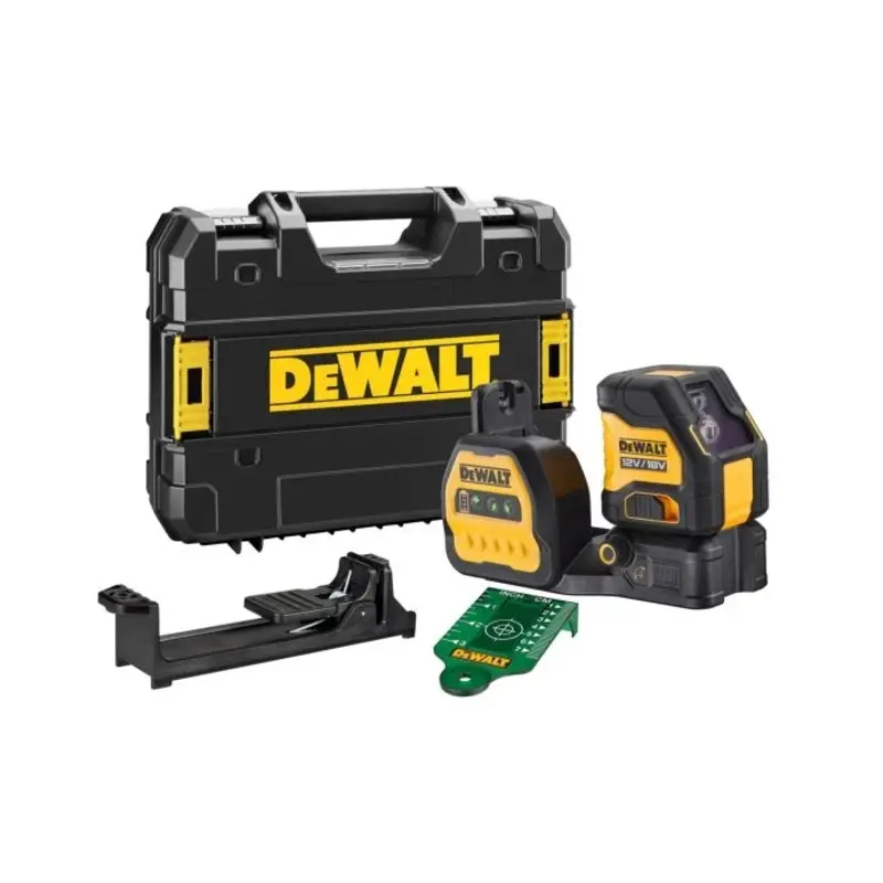 Dewalt DCE088NG18 12V/18V XR Cross Spot Line Green Laser in Carry Case