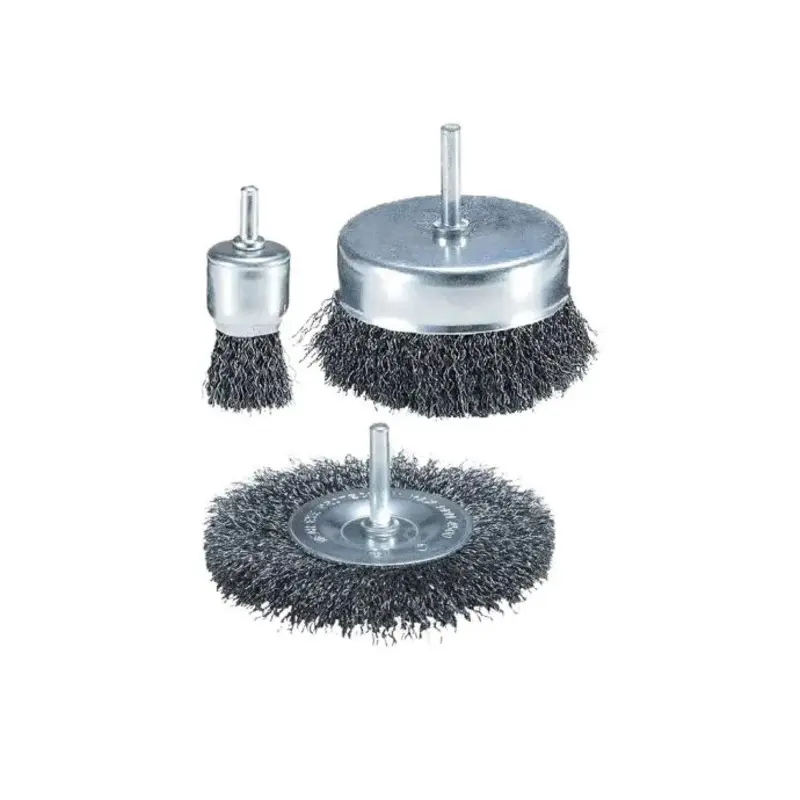 Makita D-66070 3 Piece Drill Wire Brush Set