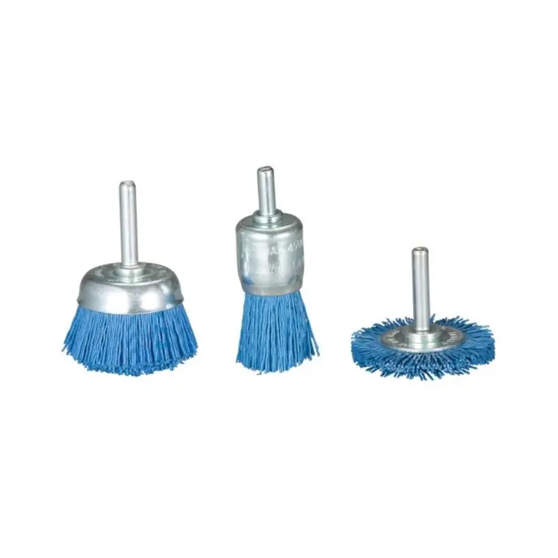 Makita D-70758 3 Piece 240 Grit Drill Nylon Brush Set