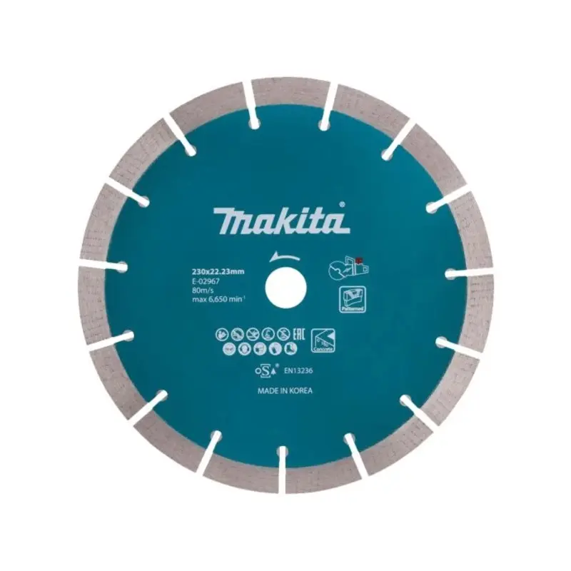 Makita E-02967 Segmented Diamond Wheel for DCE090 - 230 X 22.23mm