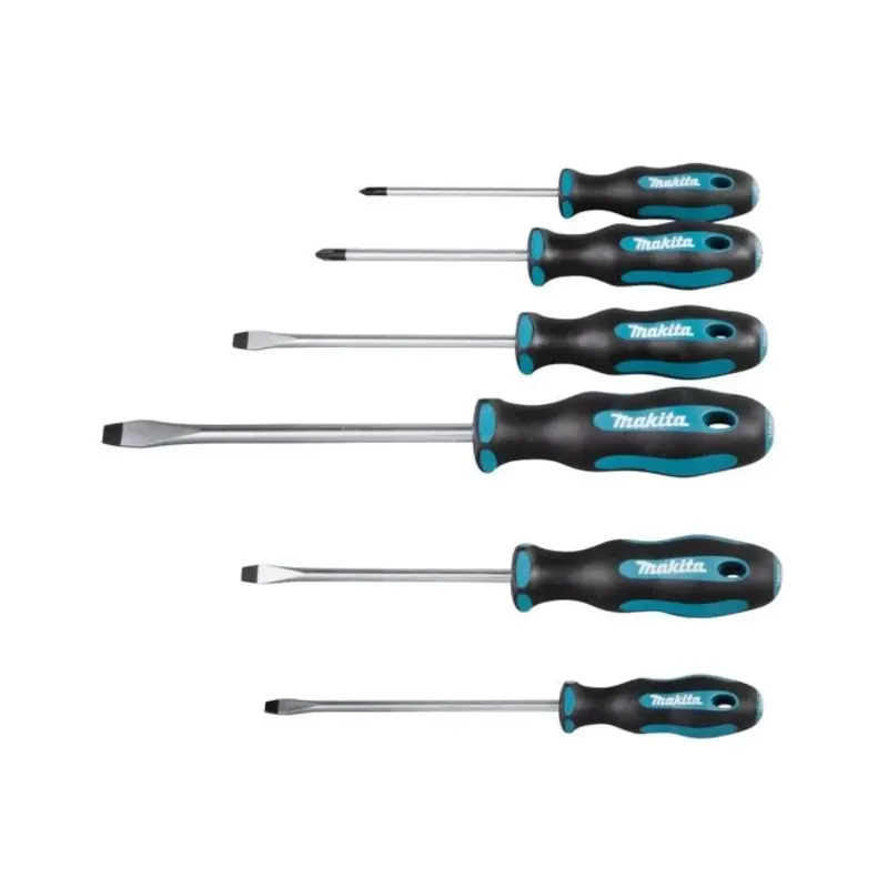 Makita E-10506 6 Piece Slotted & Phillips Screwdriver Set