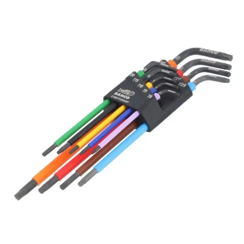 Bahco BAHC1997TX9P Coloured L-Key Set, 9 Piece