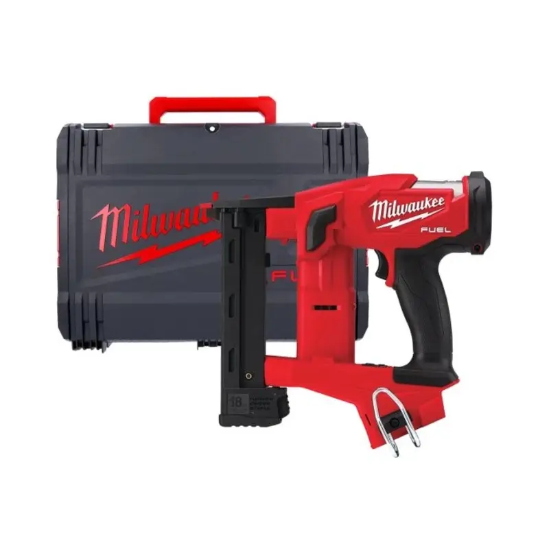 Milwaukee M18FNCS18GS-0X 18V Fuel Cordless Brushless Narrow Crown Stapler with Case