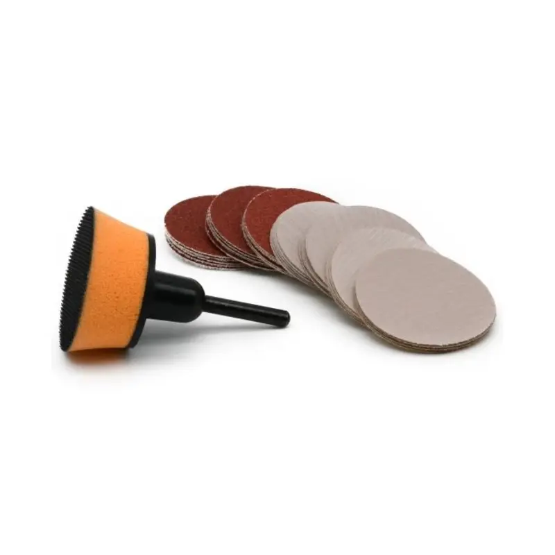 Rotur Assorted Velcro Abrasive Pack with Pad