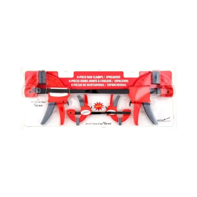 Gator Clamps 4 Piece Clamp Set