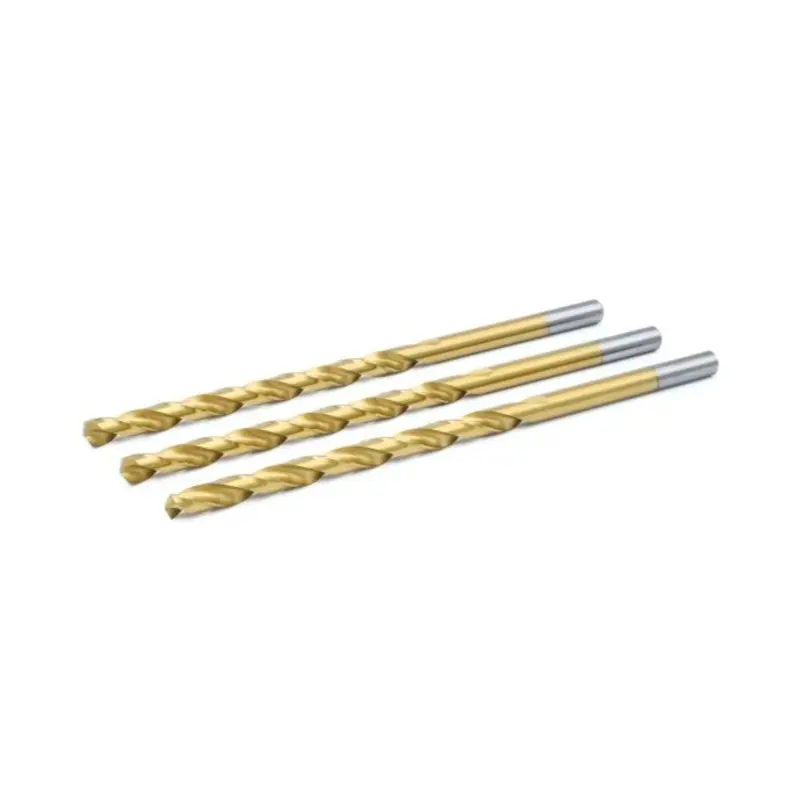 Rotur Long Series Tin Coated Twist Drills Set- 6.8, 6.9 and 7mm