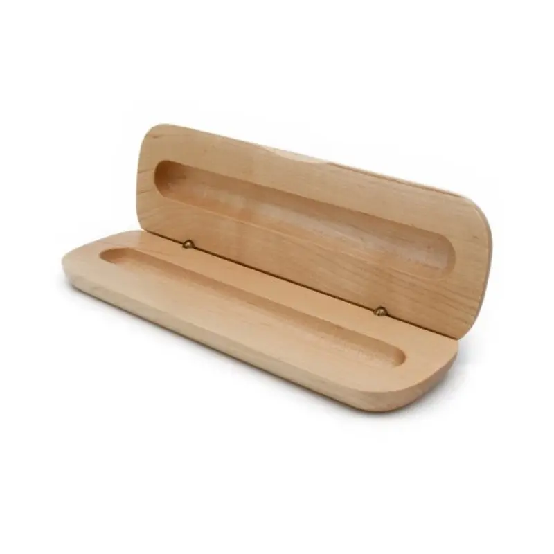Rotur Wooden Pen Case Maple colour (single)