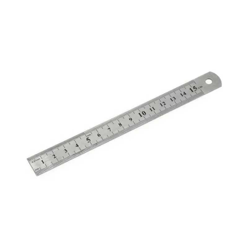 Planet Steel Rule 150mm Metric Measurements only both sides