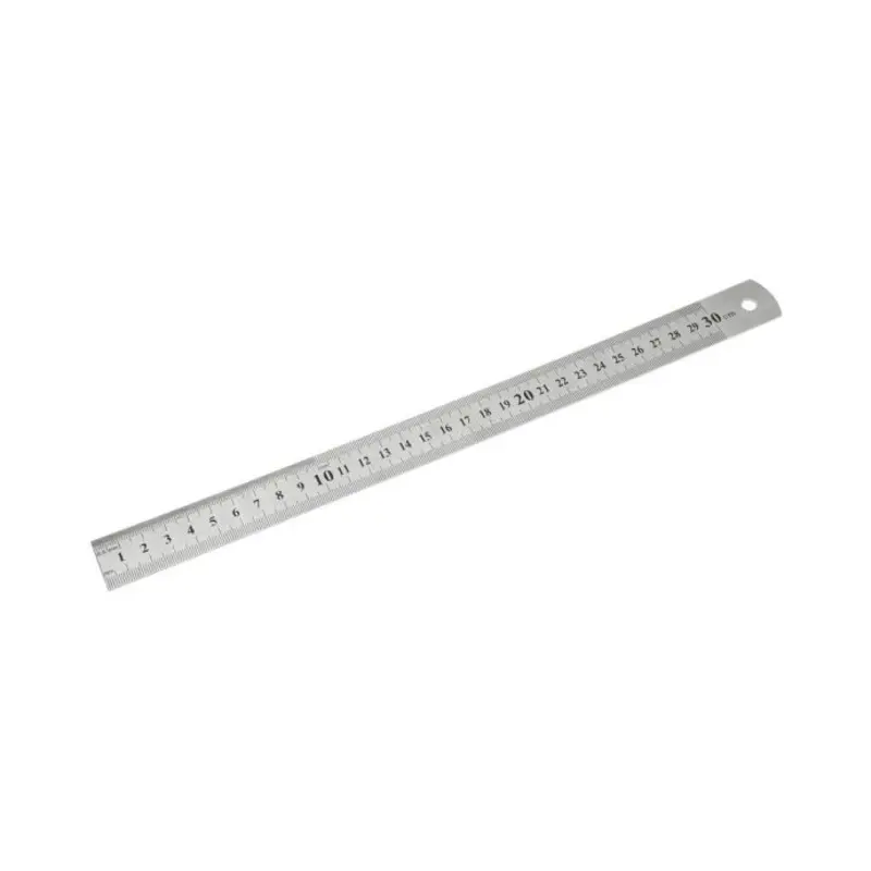Planet Steel Rules 300mm Metric only Measurements both sides 100pk