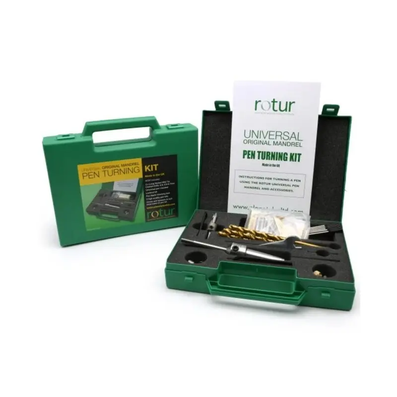 Rotur Pen Turning Kit In Case - No Shank 0MT/K