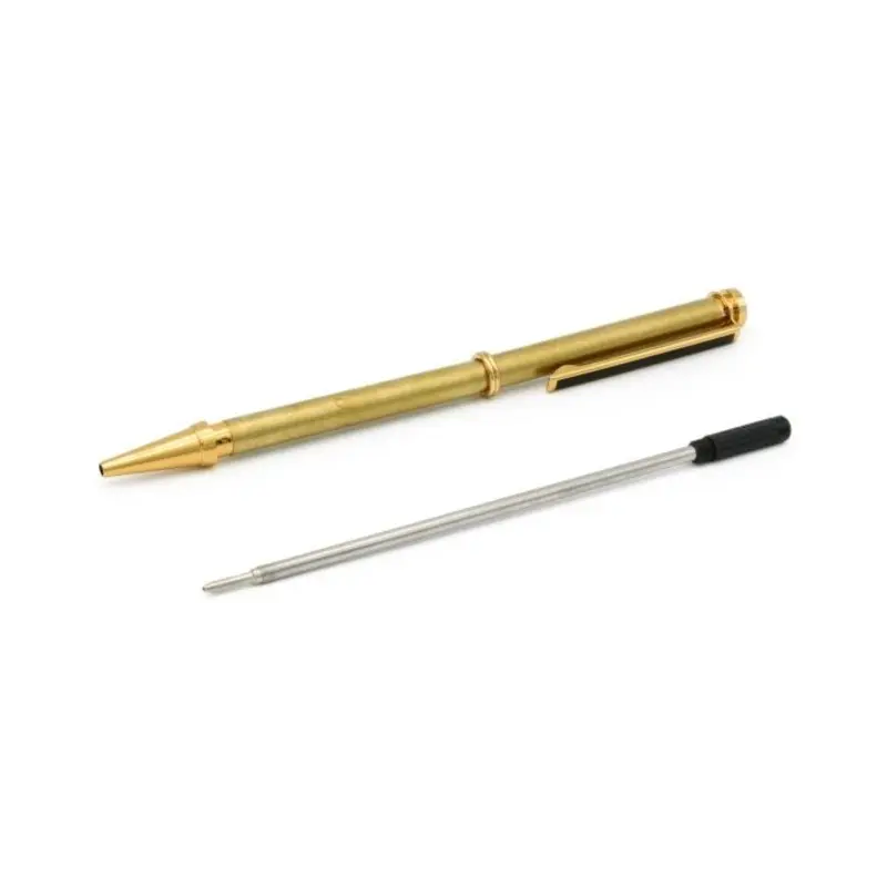 Rotur Ultima Black Stripe Clip 7mm Pen Kit Gold (1000 pack bulk)
