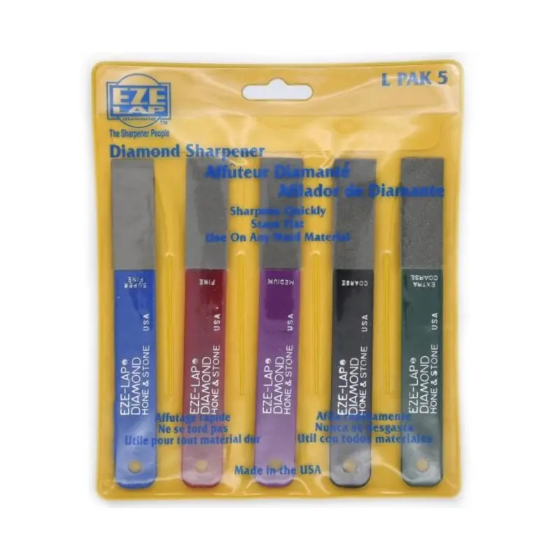 EZE-LAP Set of 5 hones  SF, F, M, C, XC