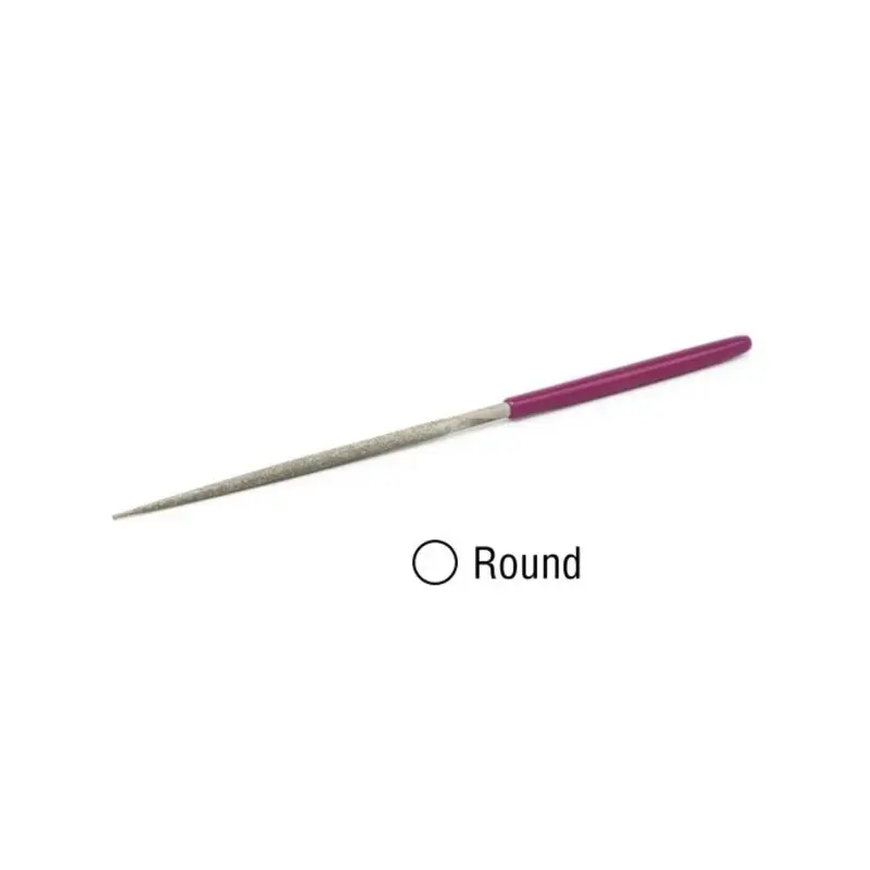 EZE-LAP Needle File Round  Coarse