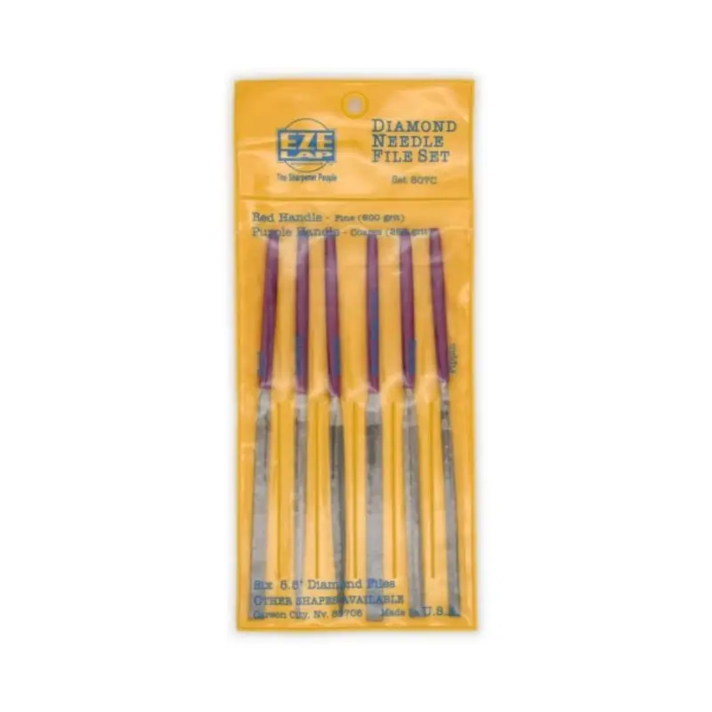 EZE-LAP Needle File Set of 6 Coarse 607