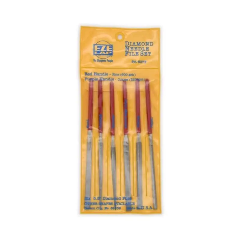 EZE-LAP Needle File Set of 6 Fine 607
