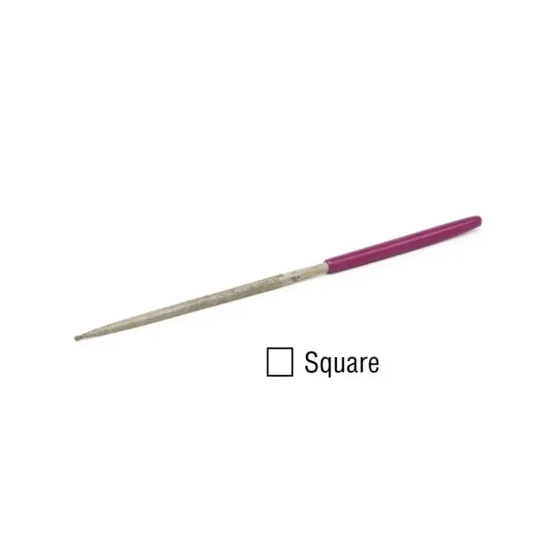 EZE-LAP Needle File Square  Coarse